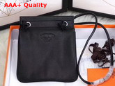Hermes Aline Mini Bag in Black Lambskin and Swift Calfskin Replica
