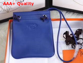 Hermes Aline Mini Bag in Blue Lambskin and Swift Calfskin Replica