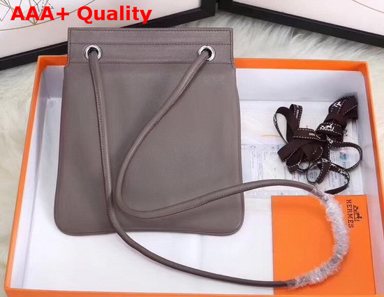Hermes Aline Mini Bag in Milo Lambskin and Swift Calfskin Replica