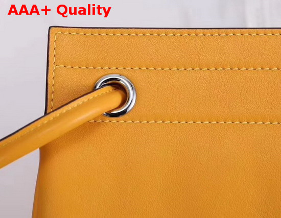 Hermes Aline Mini Bag in Yellow Lambskin and Swift Calfskin Replica