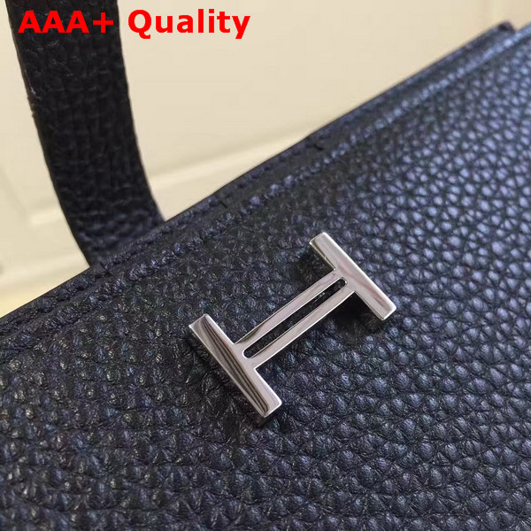 Hermes Bearn Wallet in Black Togo Leather Replica