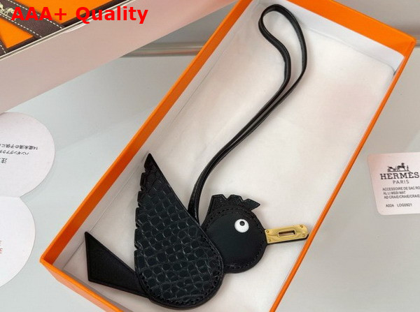 Hermes Birdy Charm in Epsom Calfskin Swift Calfskin Mysore Goatskin Milo Lambskin Replica