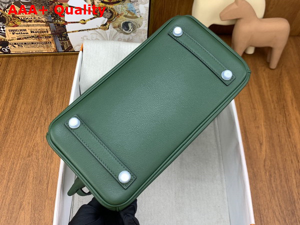 Hermes Birkin 25 Forest Green Swift Calfskin Replica
