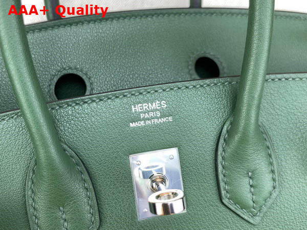 Hermes Birkin 25 Forest Green Swift Calfskin Replica
