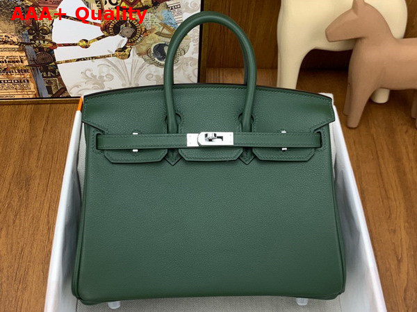 Hermes Birkin 25 Forest Green Swift Calfskin Replica