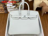 Hermes Birkin 25 Pearl Grey Swift Calfskin Replica
