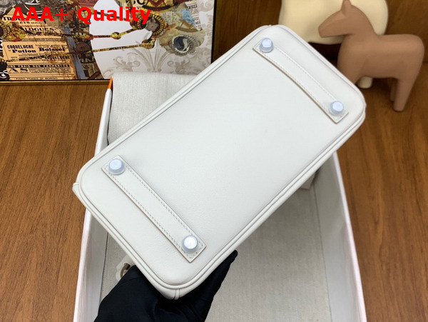 Hermes Birkin 25 Pearl Grey Swift Calfskin Replica