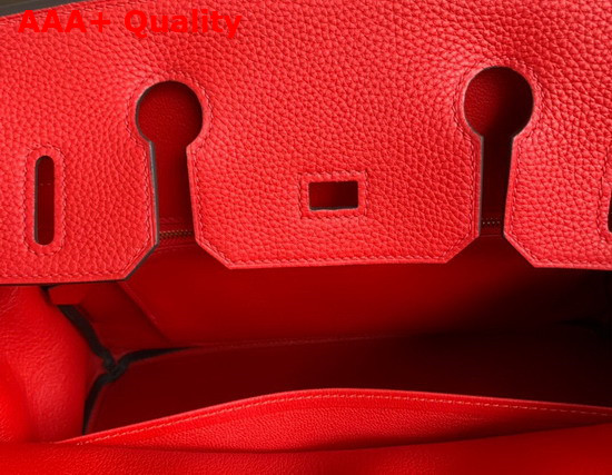 Hermes Birkin 25 Red Togo Calfskin Replica