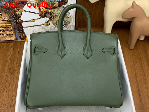 Hermes Birkin 25 in Green Swift Calfskin Replica