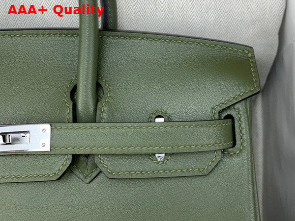 Hermes Birkin 25 in Green Swift Calfskin Replica
