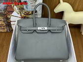 Hermes Birkin 25 in Storm Swift Calfskin Replica