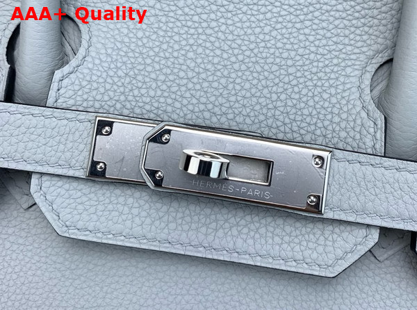 Hermes Birkin 30 Bag Bleu Glacier Togo Calfskin Replica