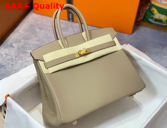 Hermes Birkin 30 Light Grey Epsom Calfskin Replica