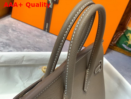 Hermes Birkin 30 Taupe Epsom Calfskin Replica
