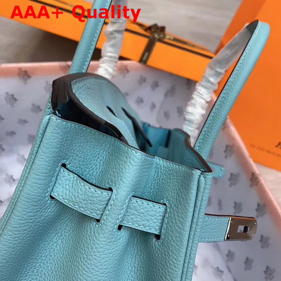 Hermes Birkin 30 Turquoise Togo Calfskin Replica