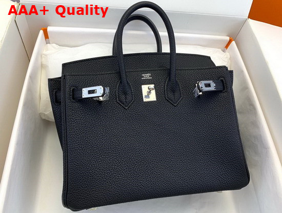Hermes Birkin 35 Black Togo Calfskin Hand Stitching Replica