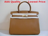 Hermes Birkin 35 Tan Replica