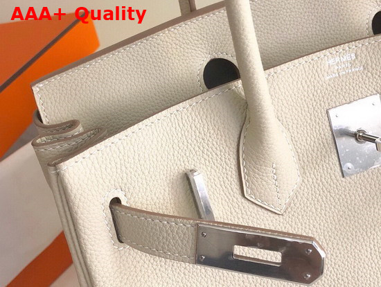 Hermes Birkin 35 White Togo Calfskin Hand Stitching Replica