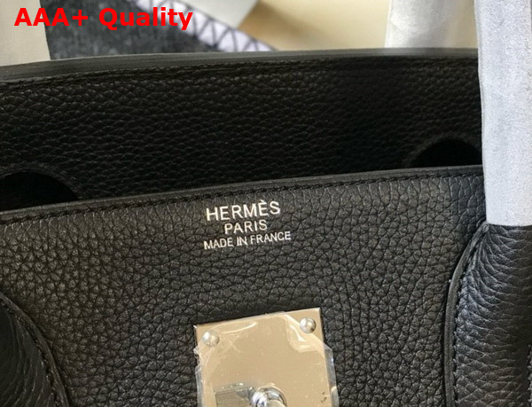 Hermes Birkin 42 in Black Togo Calfskin Replica