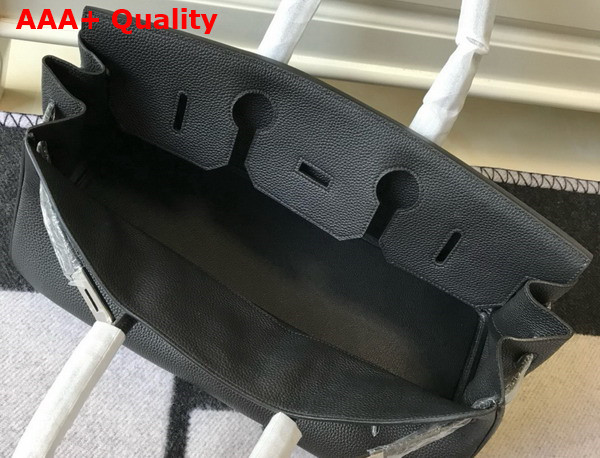 Hermes Birkin 42 in Black Togo Calfskin Replica