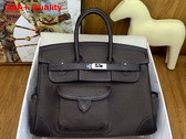 Hermes Birkin Cargo 25cm Bronze Canvas and Swift Calfskin Replica