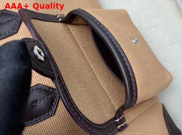 Hermes Birkin Cargo 25cm Dark Beige Canvas and Swift Calfskin Replica