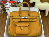 Hermes Birkin Cargo 25cm Sesame Canvas and Swift Calfskin Replica