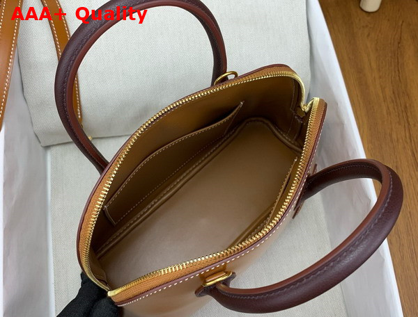 Hermes Bolide 1923 Desordre 25 Gold Box Calfskin Replica