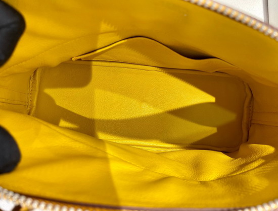 Hermes Bolide 27 Yellow Epsom Leather Hand Stitching Replica