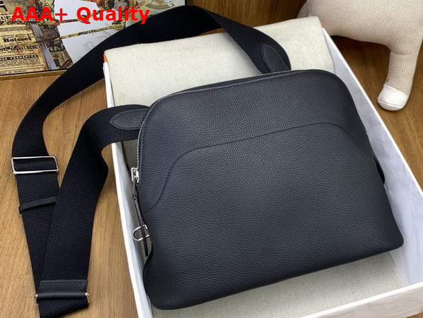 Hermes Bolide Messenger Bag in Black Barenia Calfskin Replica