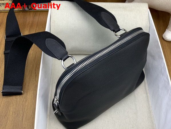 Hermes Bolide Messenger Bag in Black Barenia Calfskin Replica