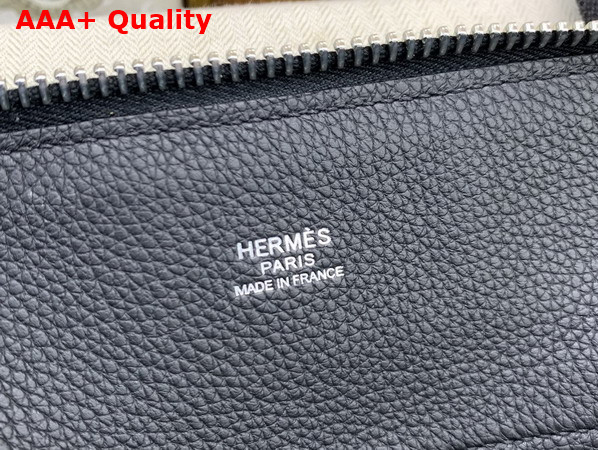 Hermes Bolide Messenger Bag in Black Barenia Calfskin Replica