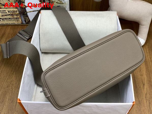 Hermes Bolide Messenger Bag in Elephant Gray Barenia Calfskin Replica