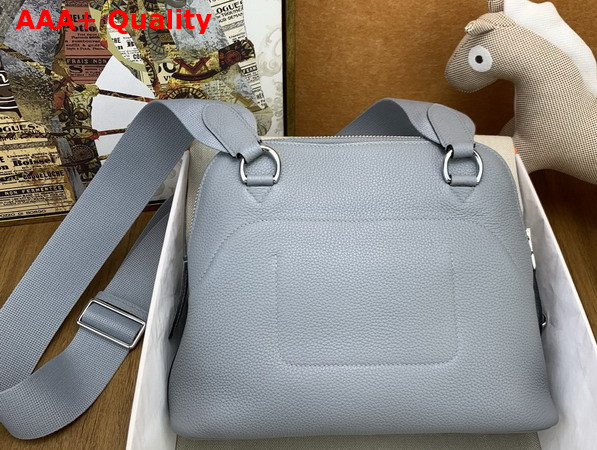 Hermes Bolide Messenger Bag in Gris Pantin Barenia Calfskin Replica