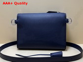 Hermes Bolittle Pouch in Blue Evercolor Calfskin Replica