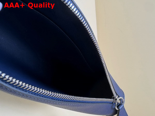 Hermes Bolittle Pouch in Blue Evercolor Calfskin Replica