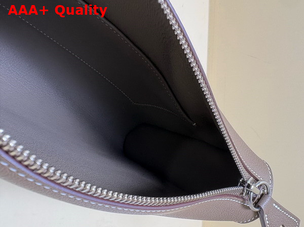 Hermes Bolittle Pouch in Etoupe Evercolor Calfskin Replica