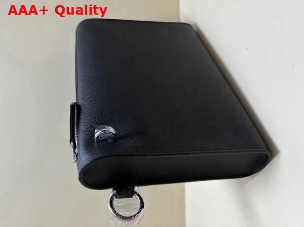 Hermes Bolittle Pouch in Noir Evergrain Calfskin Replica