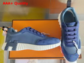 Hermes Bouncing Sneaker in Calfskin and Suede Goatskin Replica