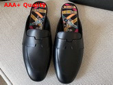 Hermes Catena Mule in Noir Replica