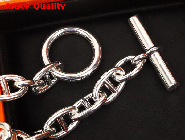 Hermes Chaine D Ancre Bracelet Large Model Sterling Silver Replica