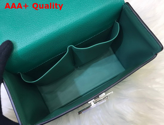 Hermes Cinhetic Bag in Green Goatskin Replica
