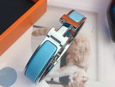 Hermes Clic H Bracelet Sky Blue Replica