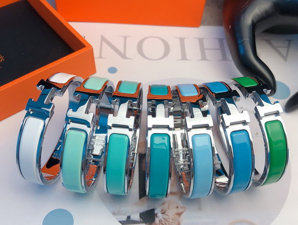 Hermes Clic H Bracelet Sky Blue Replica