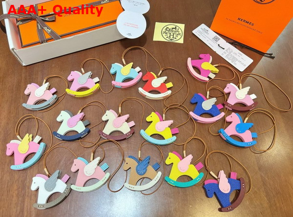 Hermes Cockhorse Charm Replica