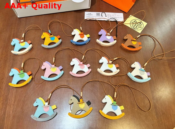 Hermes Cockhorse Charm Replica