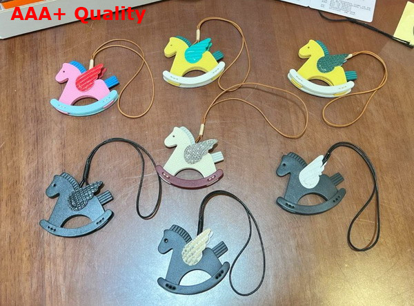 Hermes Cockhorse Charm Replica