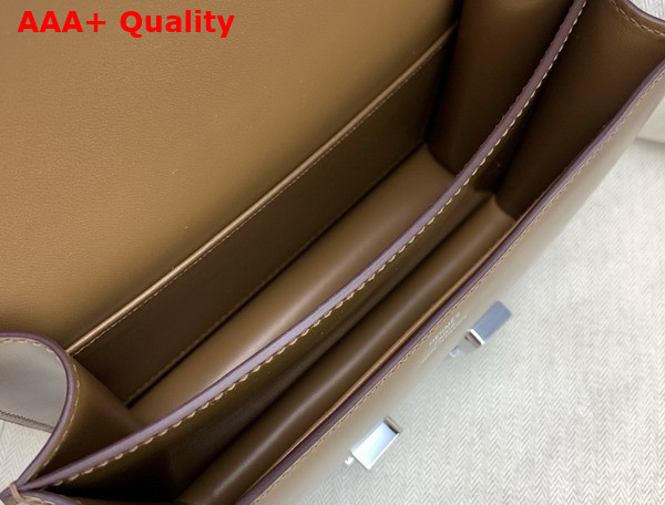 Hermes Constance 18 Bag in Chocolate Box Calfskin Replica
