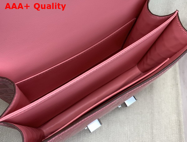 Hermes Constance 18 Bag in Pink Alligator Leather Replica