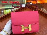 Hermes Constance 18 Bag in Rose Epsom Calfskin Replica